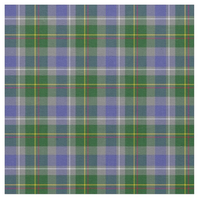 Tela Estado del tartán de Connecticut (De cerca)