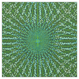 Tela Estallido de estrellas abstracto moderno, verde ja
