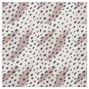 Tela Estampado abstracto de animal en negro rubor