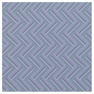 Tela Estampado de doble trama de rayas azul-grises