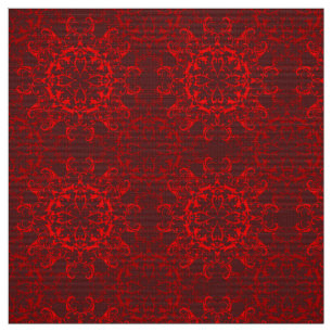 Tela estampado de flores barroco