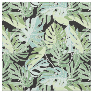 Tela Estampado de flores de la selva