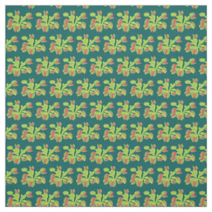 Tela Estampado de flores minúsculo de los atrapamoscas