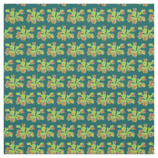 Tela Estampado de flores minúsculo de los atrapamoscas