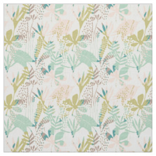 Tela Estampado de flores moderno