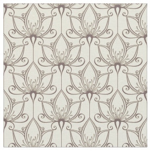Tela Estampado de flores poner crema