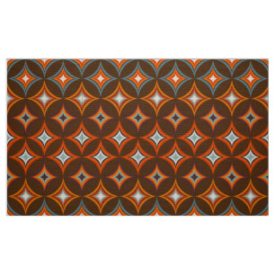Tela estampado retro mod 60s 70s