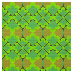 Tela estampado retro mod 60s 70s