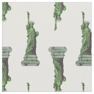 Tela estatua de la libertad de nueva york