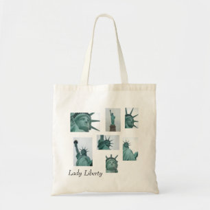 Tela Estatua del bolso de la lona de la libertad