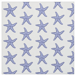 Tela Estepas azules y blancas