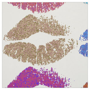 Tela Estilizados Labios Coloridos #24