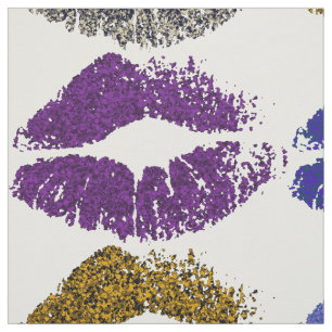 Tela Estilizados Labios Coloridos #40