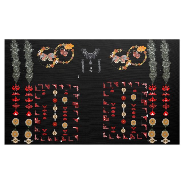 Tela Estilo Ajrak (Yarda)