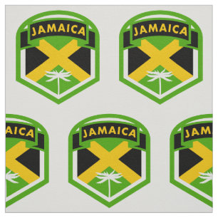 Tela Estilo del logotipo de la bandera de Jamaica