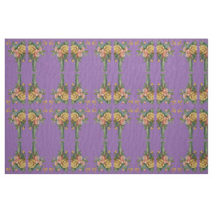 TELA ESTILO FLORAL DE LA BARRA DE MATERIAL FABRICO