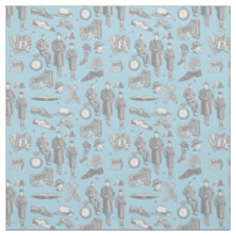 Tela estilo masculino victoriano ropa antigua toile azu