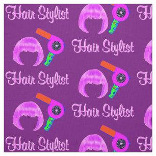 TELA ESTILO PURPURO Y PELO ROJO