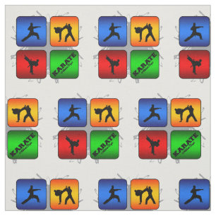 Tela Estilo urbano del karate asombroso