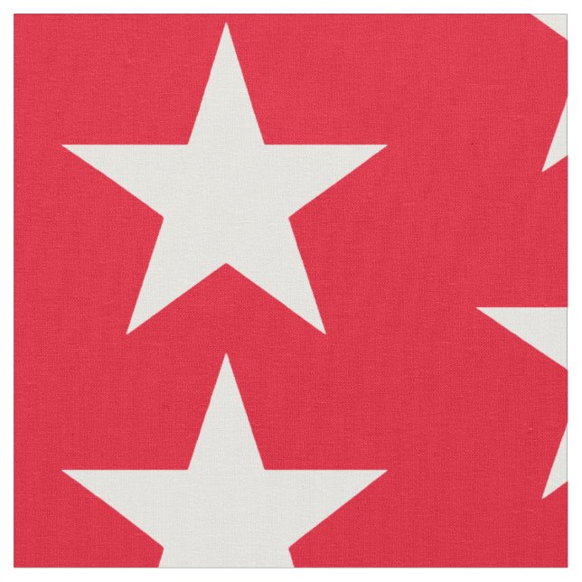 Tela Estrella blanca (De cerca)