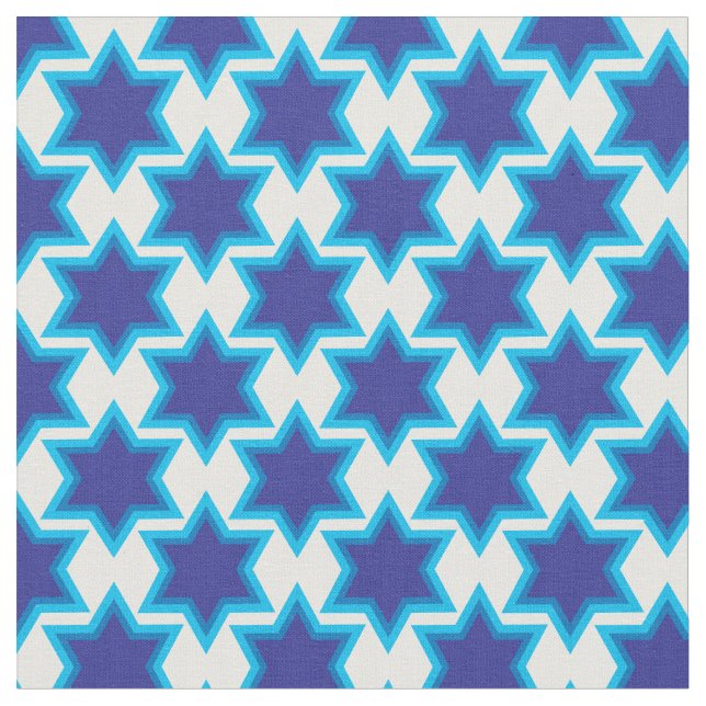 Tela Estrella de David2, fondo personalizado y azulejo (De cerca)