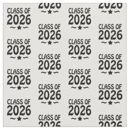 Tela Estrella de Graduación Clase de 2026 Graduado