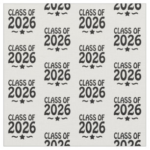 Tela Estrella de Graduación Clase de 2026 Graduado