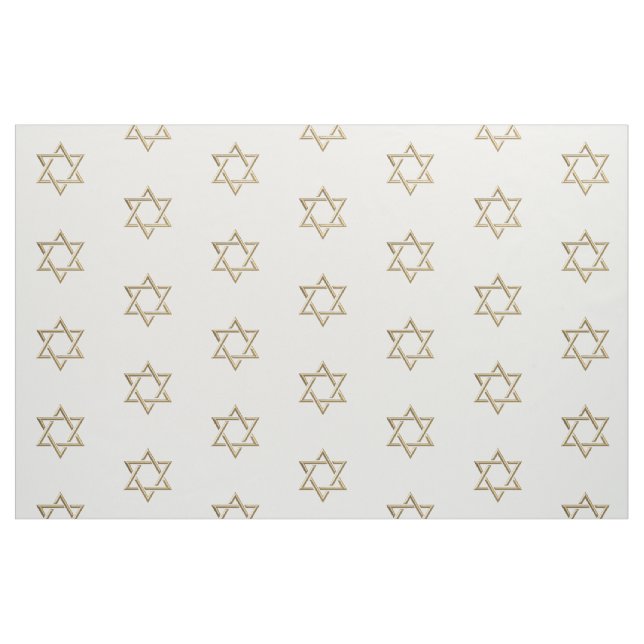 Tela Estrella Golden 3-D de David Fabric ("Cuarto gordo" (fat quarter))