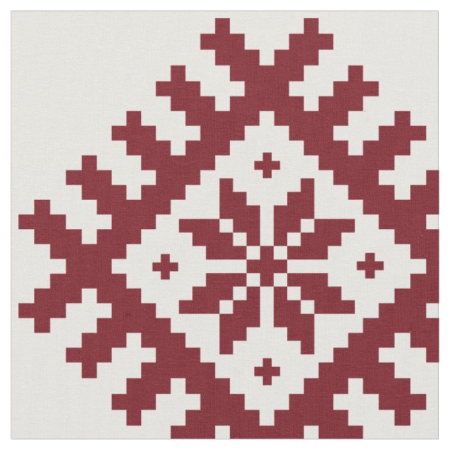 Tela Estrella nórdica (De cerca)