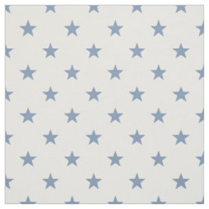 Tela Estrellas azules medias (pequeña escala)