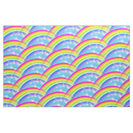 Tela Estrellas de arco iris Patrón de repetición del ci
