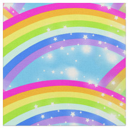 Tela Estrellas de arco iris Patrón de repetición del ci