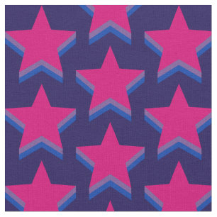 Tela Estrellas de orgullo de Bi