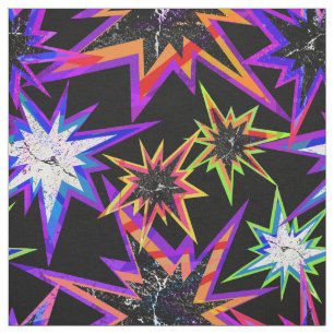 Tela Estrellas en negro.