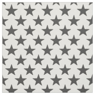 Tela estrellas gris oscuro media perla