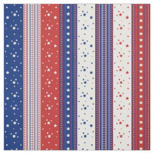 Tela Estrellas patrióticas y bandas resumen bandera est