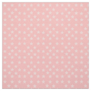 Tela Estrellas sobre el tejido de monograma rosa o Pers
