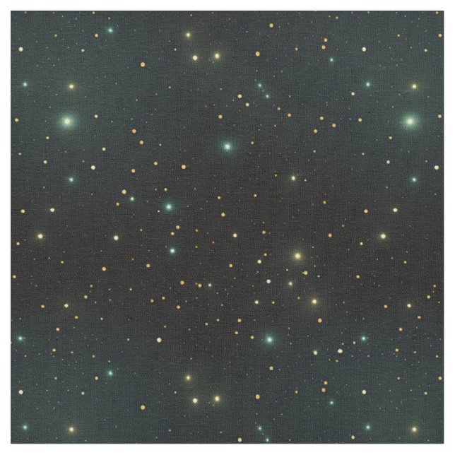 Tela Estrellas sobre negro (De cerca)