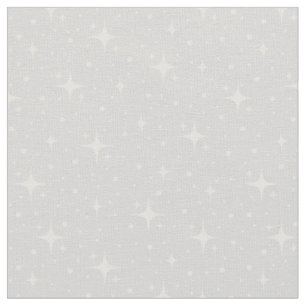 Tela Estrellas y puntos en gris pálido
