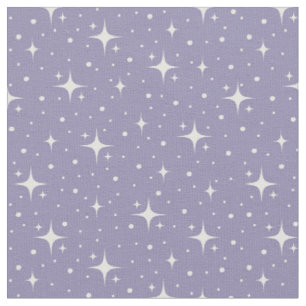 Tela Estrellas y puntos sobre índigo gris claro