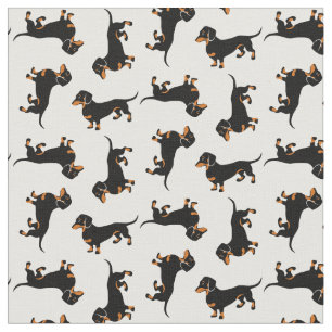 Tela Estrellazo de Dachshunds
