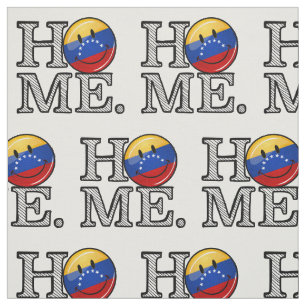 Tela Estreno de una casa sonriente de la bandera de