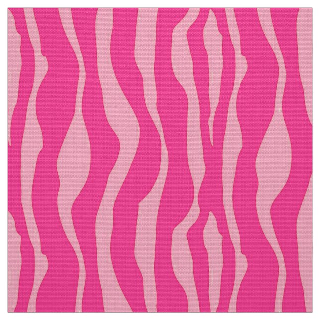 Tela Estripas de cebra - Fuchsia y rosa claro (Retal)