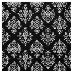 Tela Estructura Ornate Barroco blanco Damasco