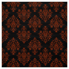 Tela Estructura Ornate Barroco negro Damask