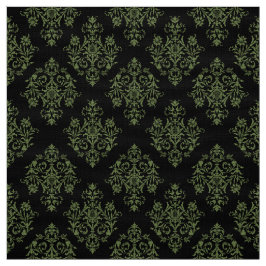 Tela Estructura Ornate Barroco negro Damask