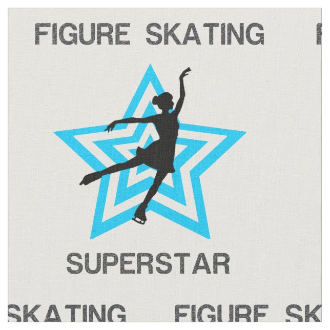 Tela Estructura superestrella de patinaje artístico (De cerca)