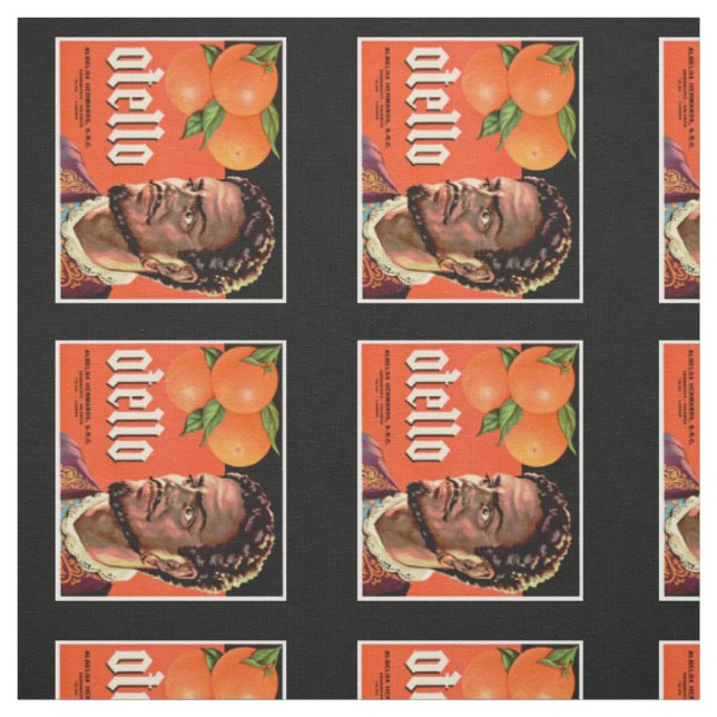 Tela Etiqueta Naranja de Otello (Retal)