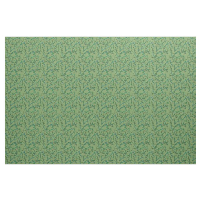 Tela Eucalipto sobre el verde (Yarda)