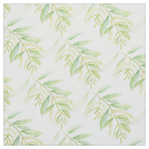 Tela Eucalyptus deja arte de pintura acuarela
